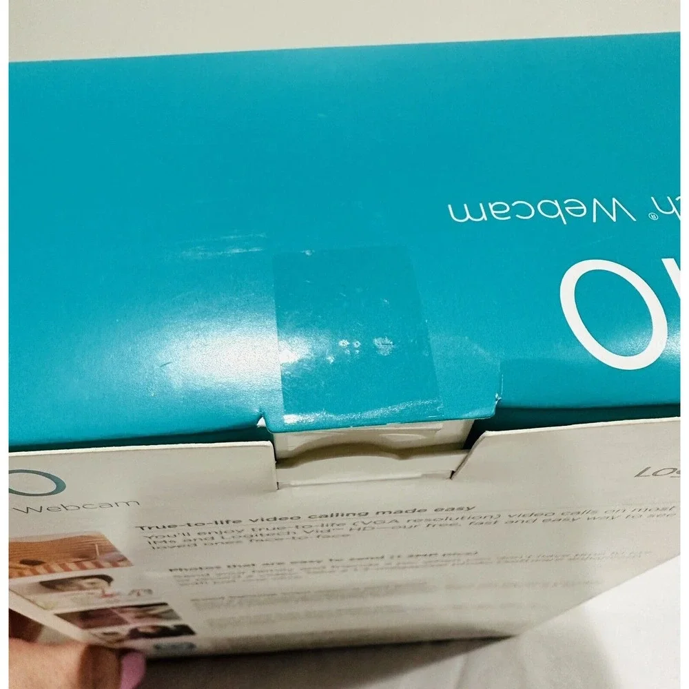 Logitech USB C210 Web Cam Zoom Skype Online Video